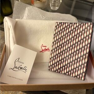 Christian Louboutin Passport Holder in Original Box